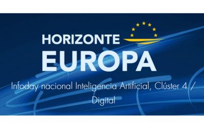 Webinario online: Horizonte Europa, Infoday nacional Inteligencia Artificial