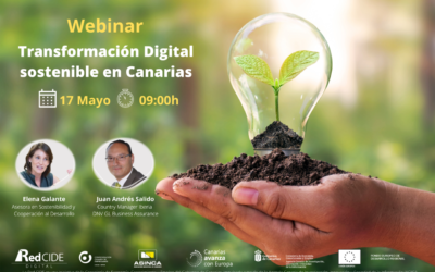 Webinar sobre transformación digital sostenible en Canarias